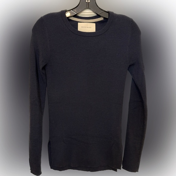 Brochu Walker Sweaters - Brochu Walker wool blend ribbed sweater